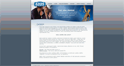 Desktop Screenshot of ezos.cz